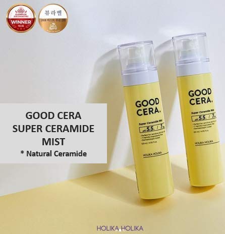 HOLIKA HOLIKA Good Cera Super Ceramide Mist | Face Mist Hydrating Spray w/Fermented Ceramides (4.05 fl oz)-GlimoraGlow