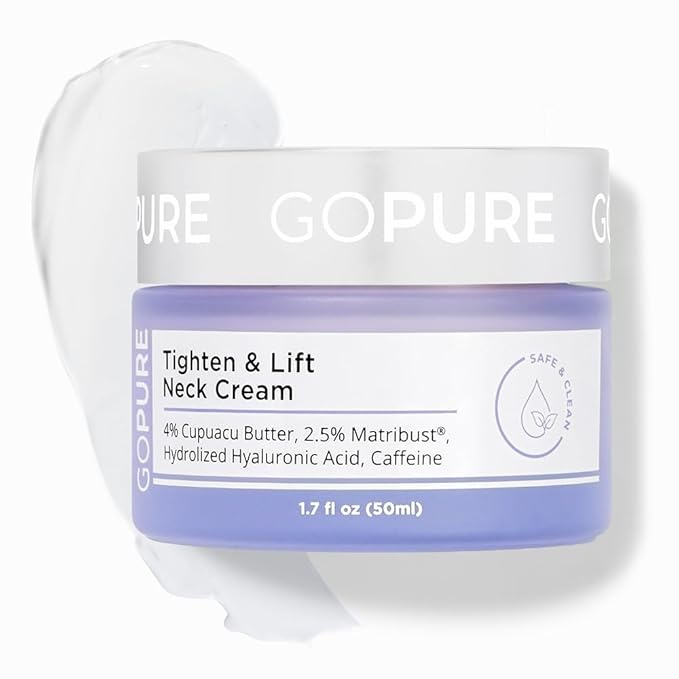goPure Tighten and Lift Neck Cream - Clinically Tested - Pack of 2-GlimoraGlow