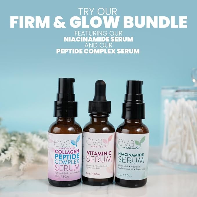 Eva Naturals Retinol + Squalane Serum – Anti Aging Face Serum for Wrinkles, Collagen Boost, Eye & Night Use – Retinoid Skin Care for Acne, Pores, Dark Spots & Sensitive Skin-GlimoraGlow