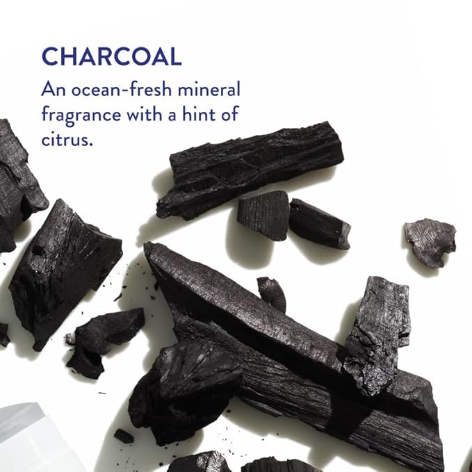 Native Body Wash Contains Naturally Derived Ingredients | For Women & Men, Sulfate, Dye, & Paraben Free Leaving Skin Soft and Hydrated | Charcoal 18 oz - 2 Pk-GlimoraGlow