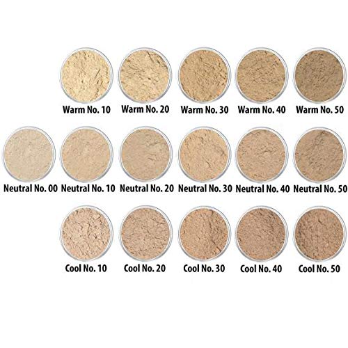 "Lauren Brooke Cosmetiques Natural Makeup Powder Foundation (6 Gram, Neutral No. 10)"-GlimoraGlow