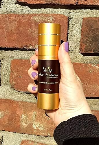 Shir-Radiance Corrective RX Ultrapure Hyaluronic Acid Face Serum For Anti-Aging Skin Nutrients Nourished And Hydrated Skin (30ML)-GlimoraGlow