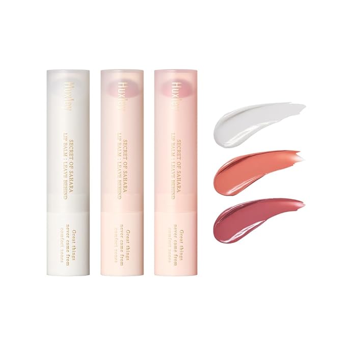 Huxley LIP BALM ; LEAVE BEHIND (3. PINCH OF SPICE)-GlimoraGlow