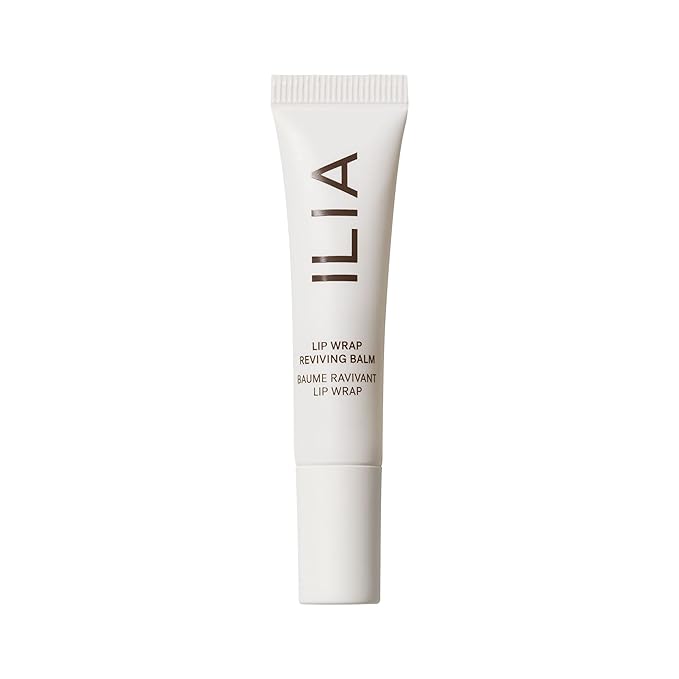 ILIA - Lip Wrap Reviving Balm | Non-Toxic, Vegan, Cruelty-Free, Plumping Moisturizer with Long Lasting Hydration (Lucid, 0.23 fl oz | 7 ml)-GlimoraGlow