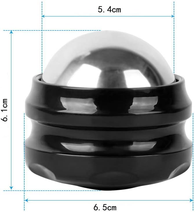2-Pack Cryosphere Cold Massage Roller Ball,Manual Massage Ball for Heat and Ice Therapy,Self Massage Tool for Reliefs Muscle Pain,Decrease Inflammation,Reduces Stress¡-GlimoraGlow
