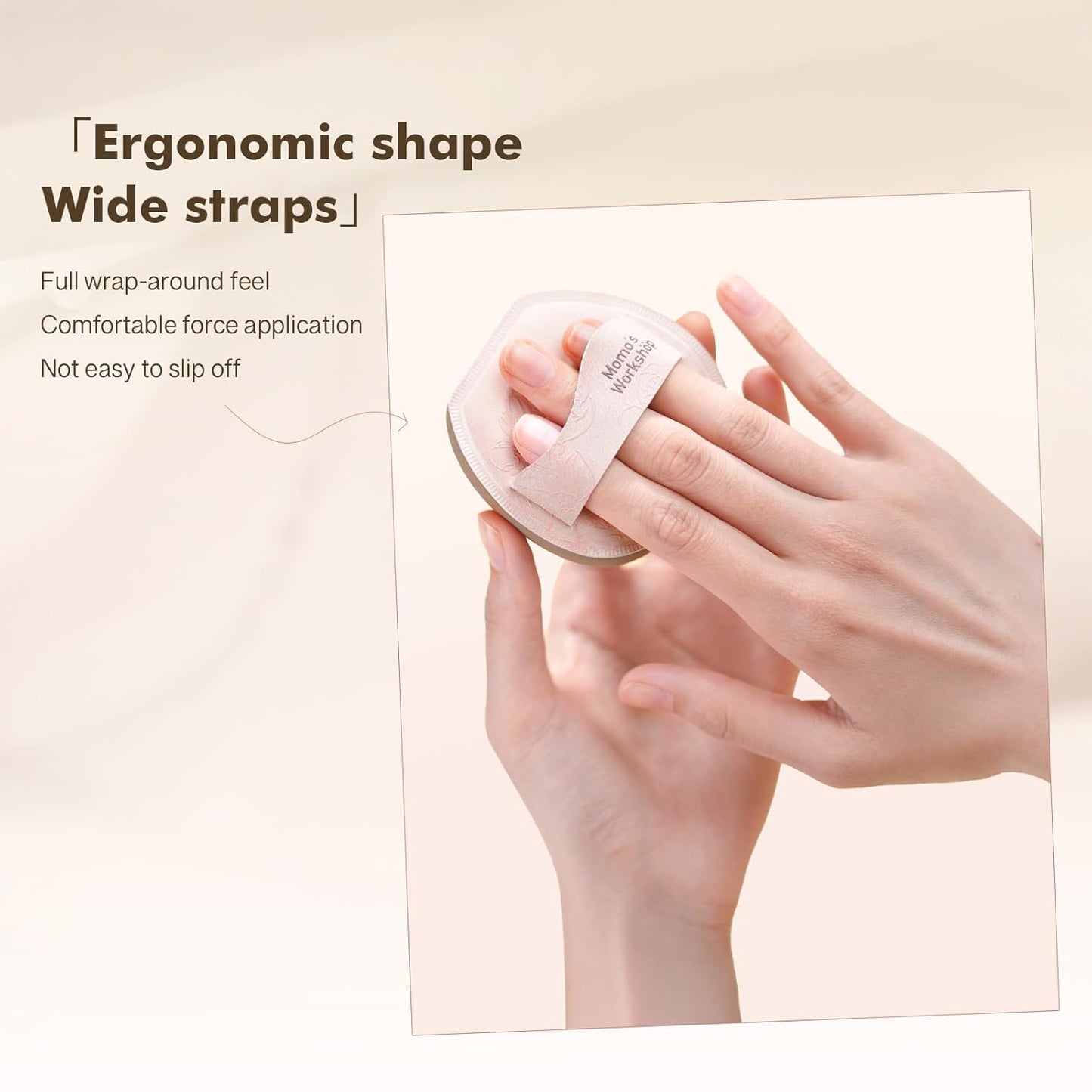 Makeup Sponge, Rubycell, Flat-cut Shape,Foundation Sponges with Glossy PU Leather, for Liquid/Sheer Foundations, Cosmetic Puff, Medium Bounce,Travel Friendly & Reusable,2pcs & Storage Case-GlimoraGlow