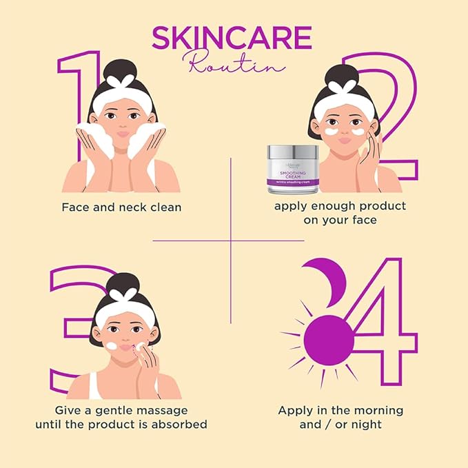 | Wrinkle Smoothing Cream, Anti Aging Cream for Reduce Fine Lines and Wrinkles, 1.76 Oz-GlimoraGlow