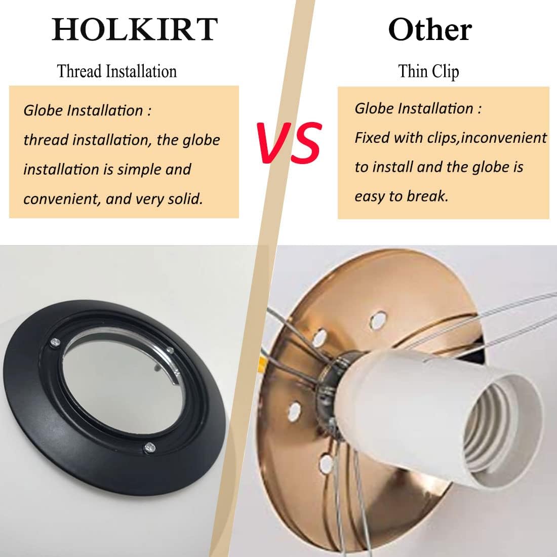 HOLKIRT Modern Globe Semi Flush Mount Ceiling Light,Black Ceiling Light Fixture with Opal Glass 7Inch/18CM,Mid Century Kitchen Light Fixtures Hallway Light Fixtures Ceiling for Bedroom Kitchen