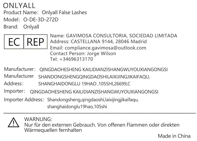 Onlyall Cat Eye Lashes Mink Lashes Fluffy Eyelashes Cat Eye False Lashes Fox Eye Lashes 7 Pairs F02-GlimoraGlow