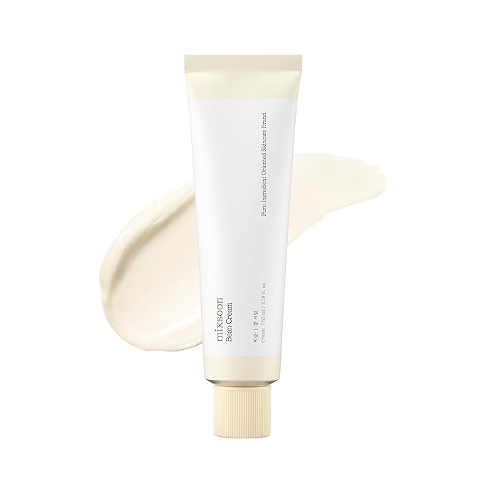 mixsoon Bean Cream - Intensive Moisture Face Cream For Smooth, Nourished Skin, Pore & Sebum Care - Korean Skincare For Glass Skin - Non-sticky (2.19 Fl. Oz / 65ml)-GlimoraGlow
