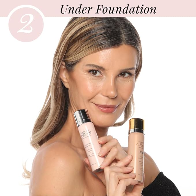 Jerome Alexander MagicMinerals AirGlow Tinted Highlighting Night Mist, Illuminating Airbrush Tinted Moisturizer Spray | Petal Pearl-GlimoraGlow