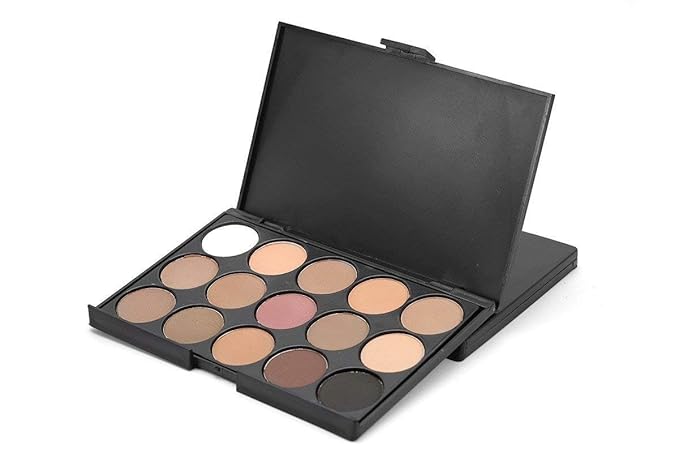 15 Colors Eyeshadow Makeup Palette Cosmetic Contouring Kit - Perfect for Professional and Daily Use-GlimoraGlow