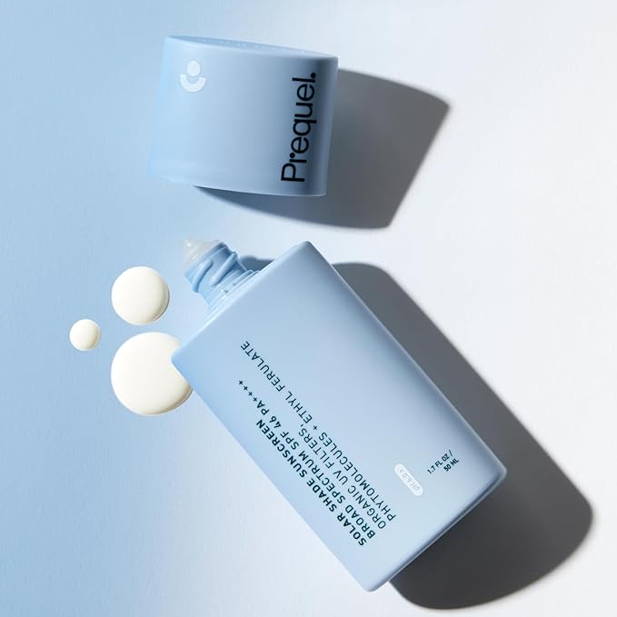 Skin Solar Shade - Moisturizing Face Sunscreen SPF 46 PA++++ Broad Spectrum UV Protection. Hydrating Sunblock for Dry Skin. Lightweight Travel Size Sun Protection, 1.7oz-GlimoraGlow