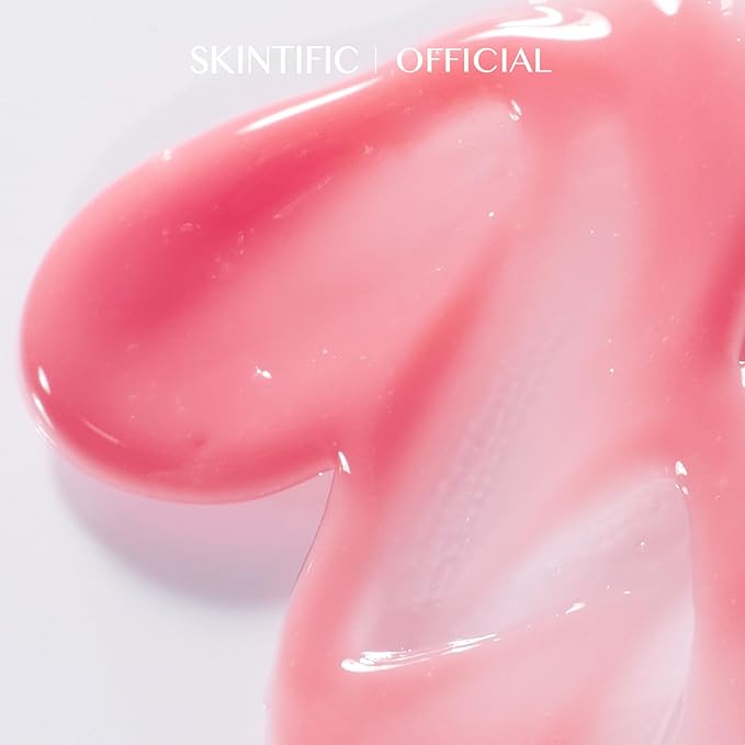 Hydrating Brightening Lip Serum, Nourishing Hydration Tinted Lip Stain, Plumping Lip Gloss with Polypeptide Squalane (01 Baby Pink)-GlimoraGlow