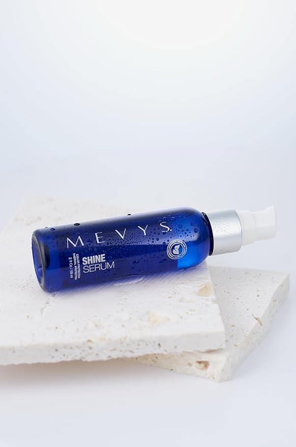 Shine Serum 2 Oz. (Color Protection - Thermal Protection), Hair Serum for Split Ends and Healthy Hair, Hair Style and Frizz Control, Hair Protector for Heating Tools, Seal Color and Color Care-GlimoraGlow