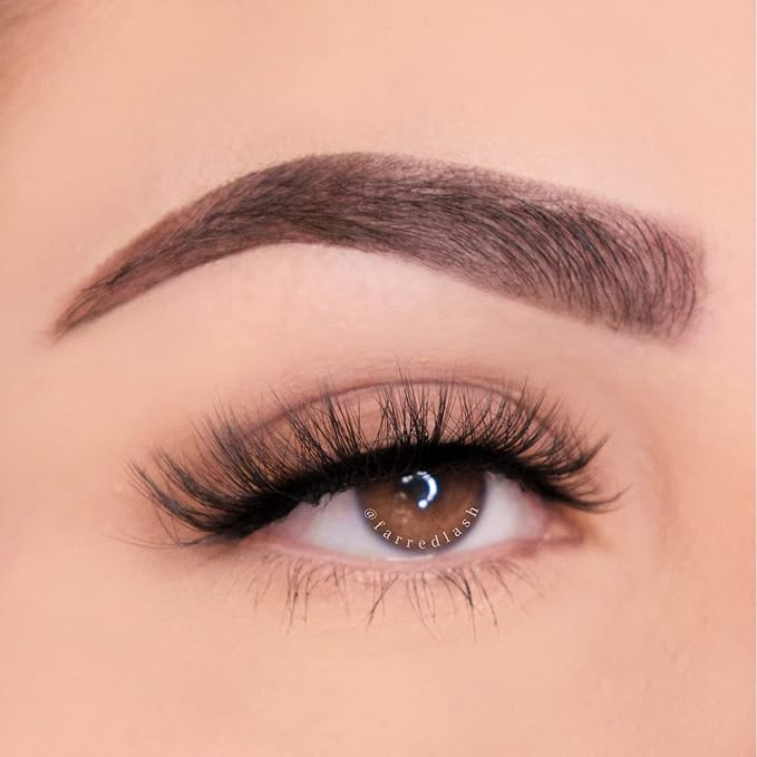 FARRED Cat Eye Lashes Short Natural Eyelashes 15mm Fluffy Wispy Strip Eyelash 14 Pairs Cute Natural Fake Lashes Packs Small Full Pestañas Set (F10 | 9-15mm)-GlimoraGlow