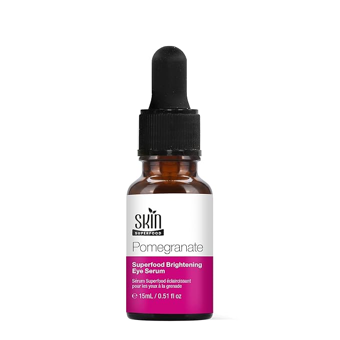 Pomegranate Superfood Brightening Oily Eye Serum 100% Natural and Vegan 0.53 Fl Oz (15ml)-GlimoraGlow