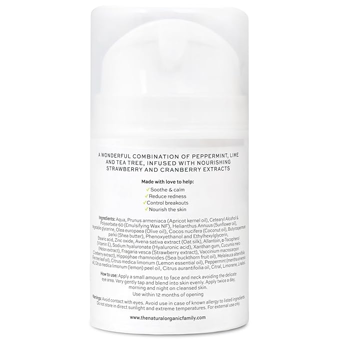 Face Moisturizer with Hyaluronic Acid Face Cream for Kids - Facial Cream & Gentle Moisturizer with Strawberry Extract & Vitamin E - Daily Facial Cream Moisturizer for Dry & Sensitive Skin 50ml-GlimoraGlow