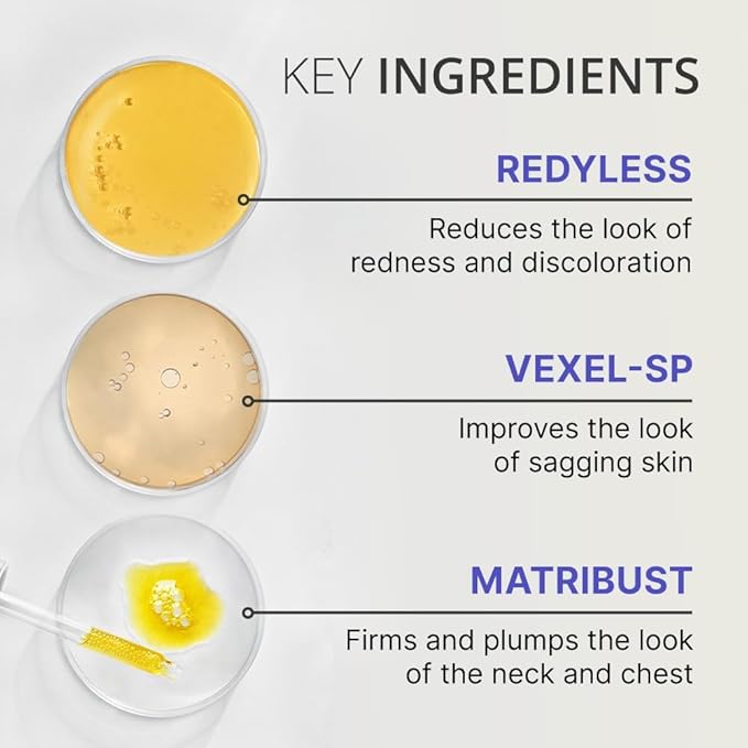 Neck Firming Cream, Neck Tightening Cream, Tighten and Lift Neck Cream, Neck Creams for Tightening and Firming Sagging Skin, Help Reduce Fine Lines & Wrinkles-GlimoraGlow