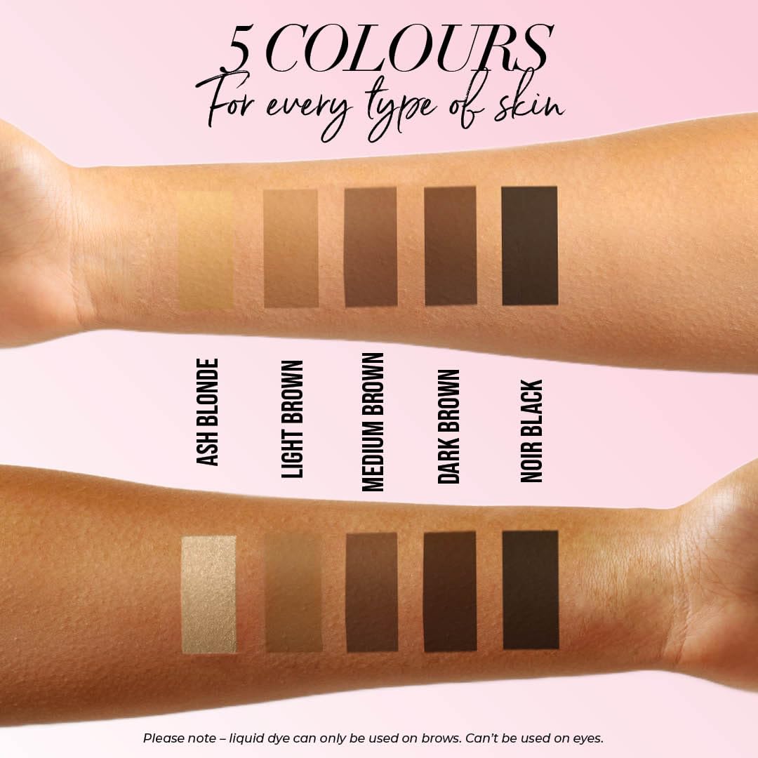 Hybrid Liquid for Professional Eyebrow Kit-150 Applications (Multicolor)-GlimoraGlow