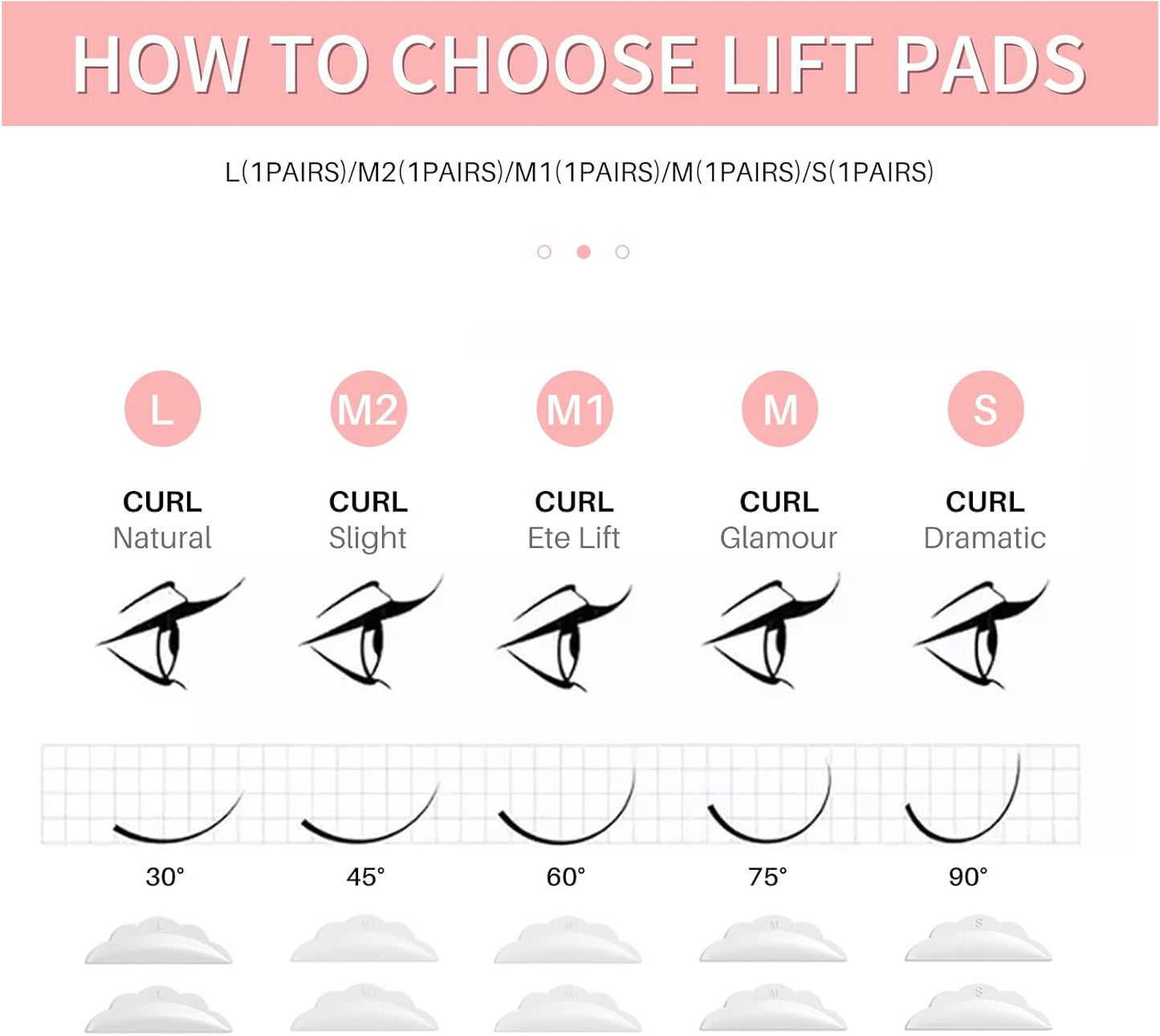 ICONSIGN Lash Lift Kit, Professional Salon Semi-Permanent Curling Eyelash Perm Kit with Lash Shields, Eye Gel Pads and Brushes-GlimoraGlow