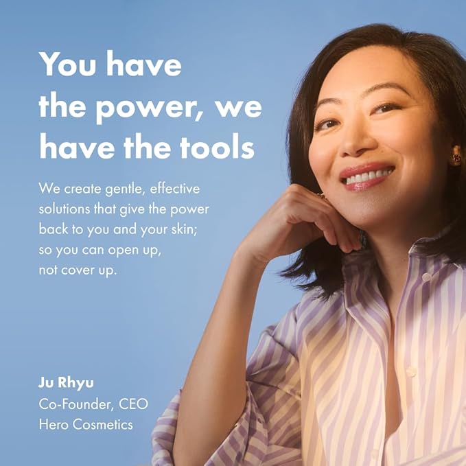 Hero Cosmetics Dark Spot Correct Spot-Fading 15% Vitamin C plus Hyaluronic Acid Serum. Improves the Look of Post Blemish Marks in 7 Days. Twist Applicator and Rollerball Tip for Easy Application. 10mL-GlimoraGlow