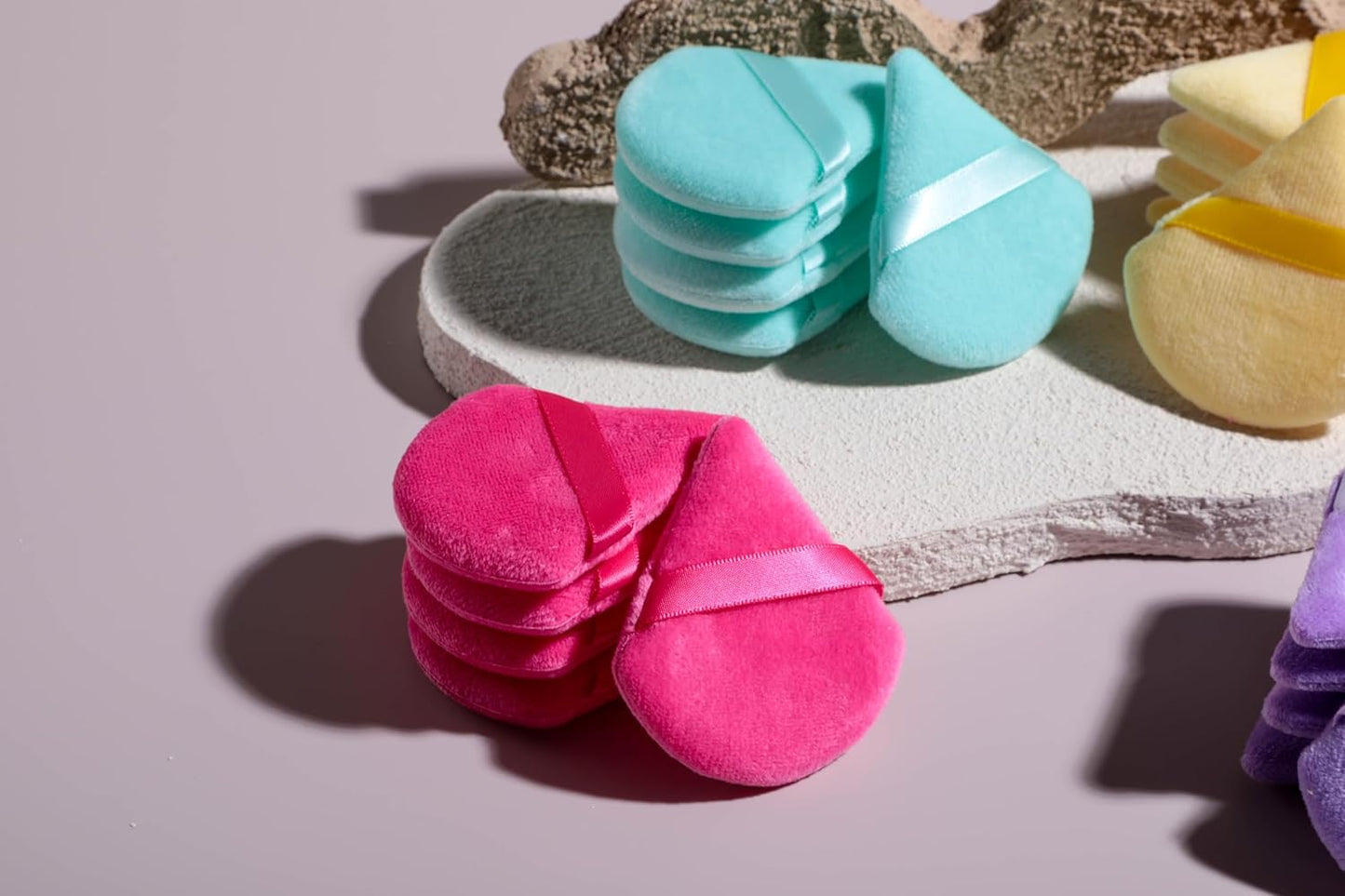 BS-MALL Makeup Sponge Set 20 Pcs – Premium Portable Super Soft Triangle Puff for Flawless Makeup Application,Beauty Cosmetic Applicators For Daily Use (Multicolored)-GlimoraGlow