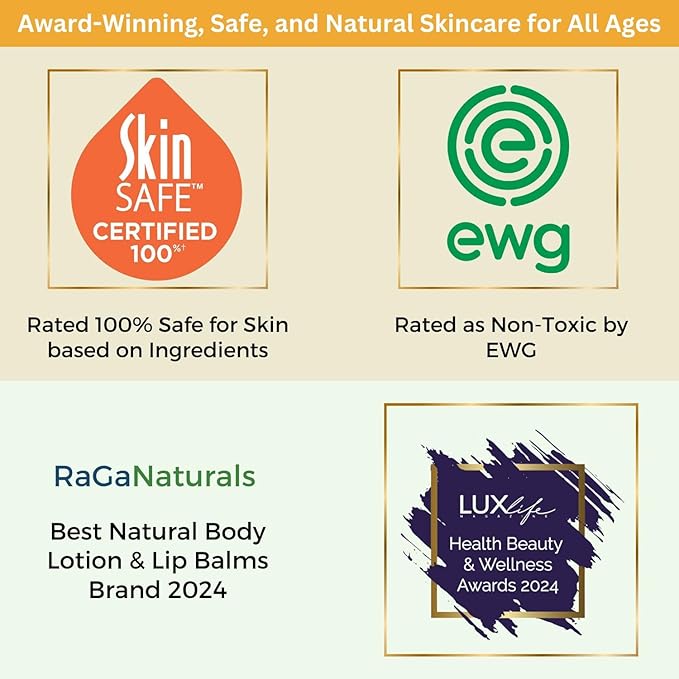 RaGaNaturals Natural Mango Shea Butter Lotion - Tropical Lotion with Vitamin E, B5, Argan & Avocado Oil - Refreshing, Hydrating & Nourishing Moisturizer - Vegan, Cruelty-Free & Paraben Free - 8 Oz-GlimoraGlow