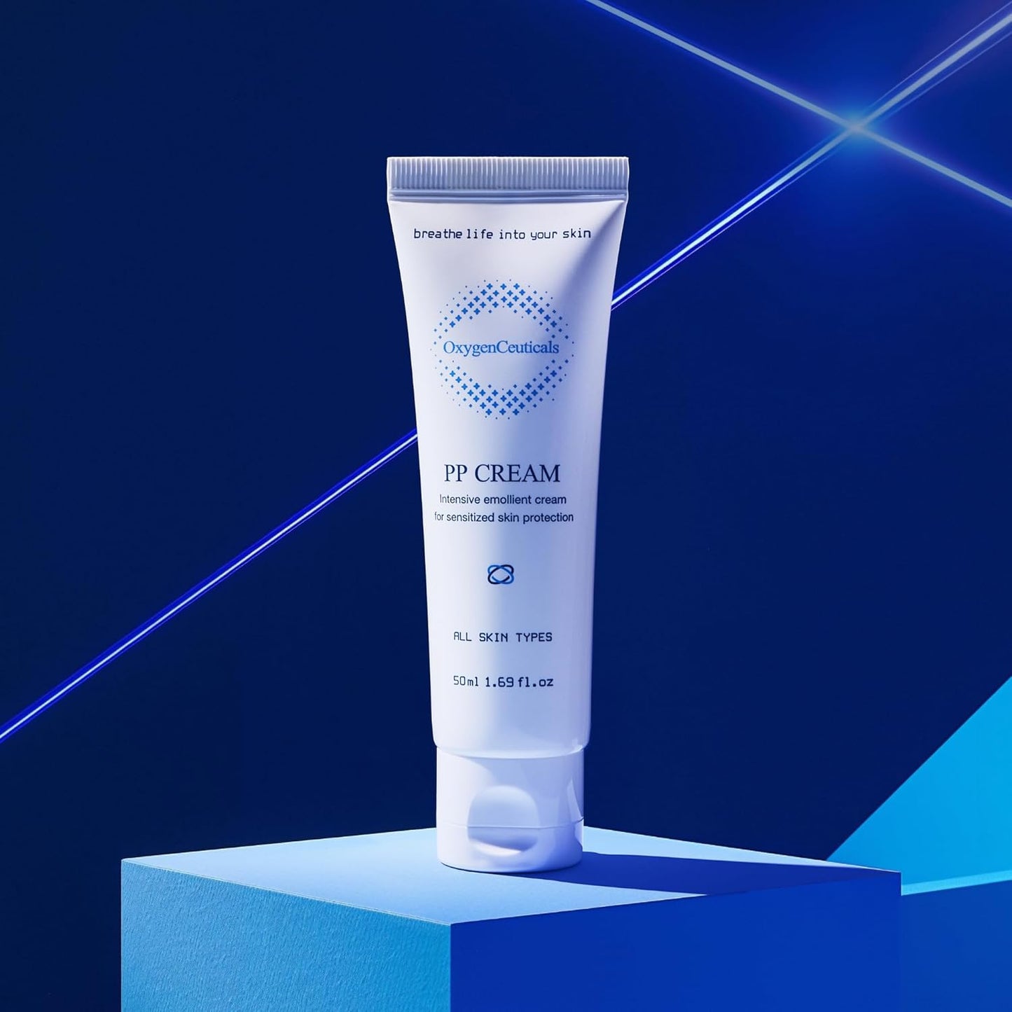 PP Cream – Recovery Cream with Palmitoyl Tripeptide-5, Niacinamide & Adenosine, Moisturizing & Skin Barrier Support for Sensitive Skin. 1.69 fl.oz (50ml)-GlimoraGlow