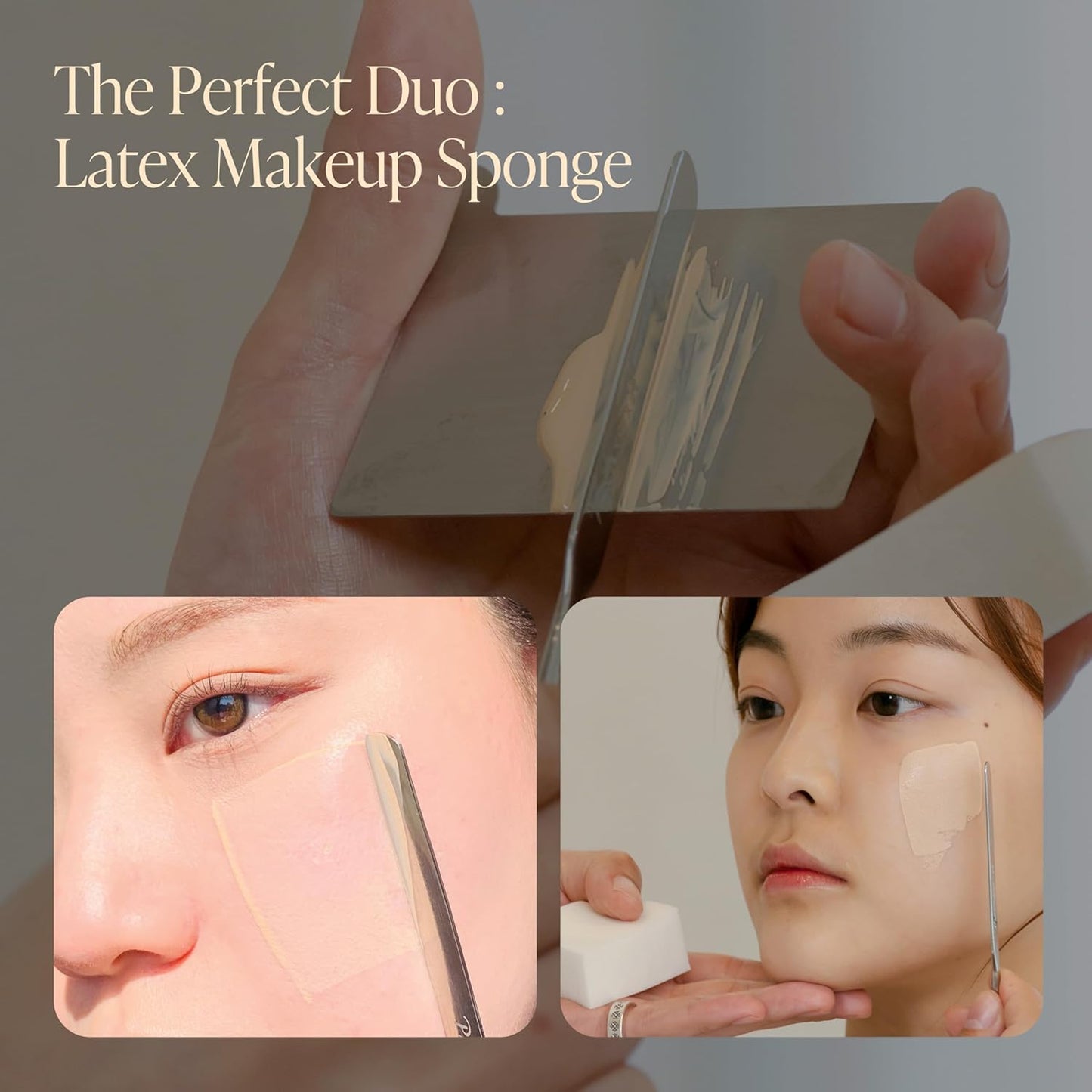 Piccasso Latex Square Makeup Sponges 6P – High Elastic Face Sponges for Foundation, Soft Square Sponges for Makeup, Perfect for Detailed Coverage & Smooth, Seamless Application-GlimoraGlow