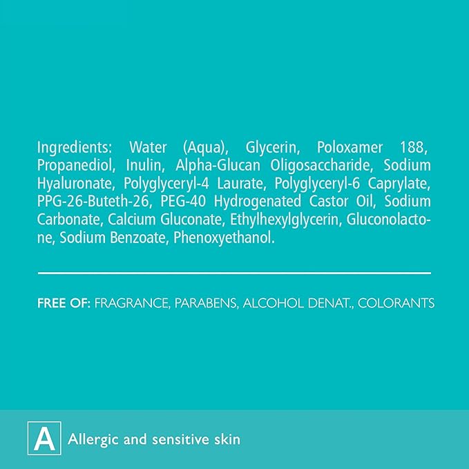 PREBIO-SENSILIQUE Micellar Prebiotic Dermo-Water for Face & Eyes, Removes Makeup & Impurities, Soothes & Moisturizes Allergic & Sensitive Skin, Safe for Contact Lens Wearers, 6.76 fl oz-GlimoraGlow