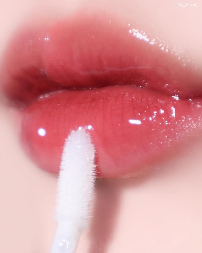 Jelly Plumper Tint (P01 Sparkling Champagne) | Non-Sticky, Long-Lasting & Moisterizing Lip Plumper | Vegan and Cruelty-Free Korean Lip Tint-GlimoraGlow