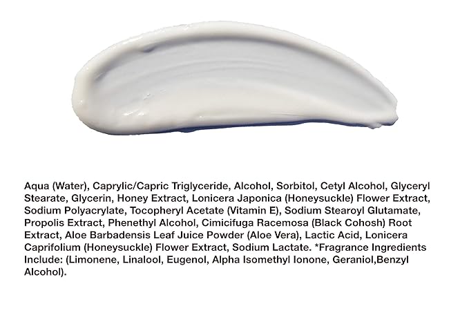 Hey Honey Skincare Relax, Instant Rosacea Treatment & Face Redness Relief - Dermatologically Tested Calming Moisturizer for Sensitive Skin Oil- Free with Honey & Propolis Anti-Aging Benefits | 2.2 Oz-GlimoraGlow