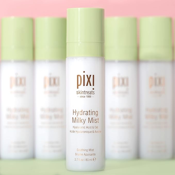 Pixi Beauty Milky Mist 2.70 Fl Oz | Hydrating Moisturizer for Dry Skin | Infused with Hyaluronic Acid-GlimoraGlow