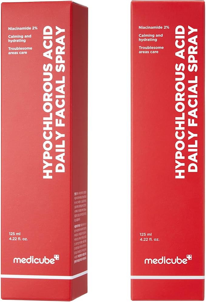 medicube Power Soothing Spray | Hypochlorous Acid Spray For All Skin Types, Delicate Skin | Daily Skin Solution & Post-Sun Care | HOCI Facial Mist for Soothing & Calming | Korean Skincare | 4.22 fl.oz-GlimoraGlow