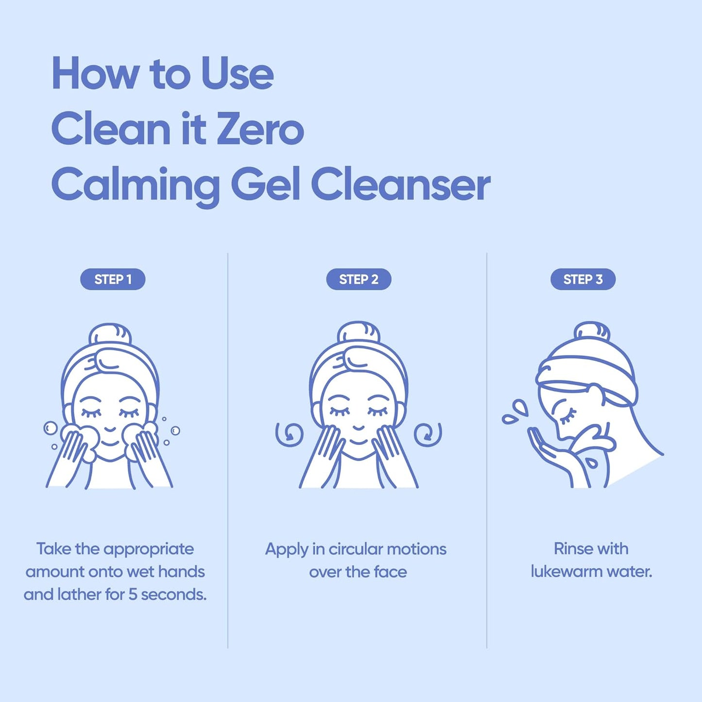 BANILA CO Clean It Zero Calming Gel Cleanser | Cica & Amino Acid Complex for Gentle Hydration | Vegan & Hypoallergenic | Korean Facial Cleanser for Sensitive Skin (200ml / 6.76 fl oz)-GlimoraGlow
