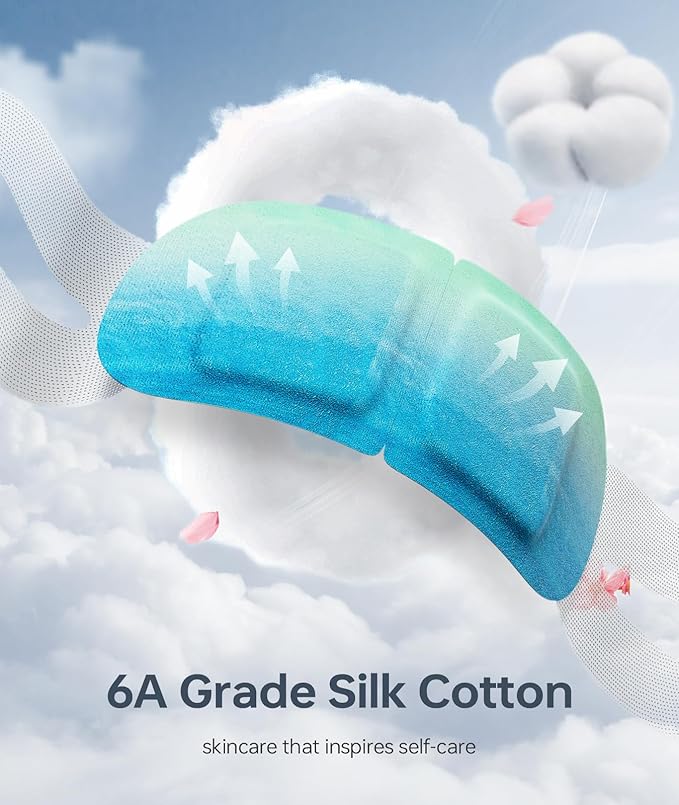 2 Pack Steam Eye Masks SPA Warm Sleep Eye Mask-GlimoraGlow