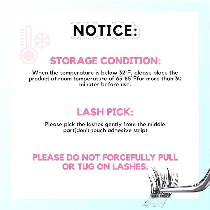GAQQI Self Adhesive Eyelashes Clusters, No Glue Lash Clusters 10-16mm Dense & Volume Spiky Cluster Lashes, No Band Press On Lashes, More Comfortable & Stronger Hold (Twin)-GlimoraGlow