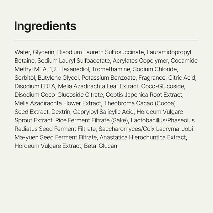 Gel Cleanser, Big Size, Gentle Exfoliation and Face cleanser for Sensitive Skin, Korean Skin Care, Vegan, 6.93 Fl Oz-GlimoraGlow