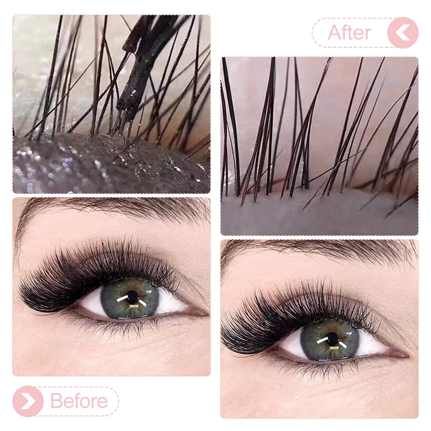 Eyelash Cleanser Concentrate 200ml Cherry Blossoms Professional Lash Shampoo Foaming Cleanser DIY Paraben & Sulfate Free Non-lrritating Wash for Extensions Lashes with Salon Home Care-Makes 20 Bottles-GlimoraGlow