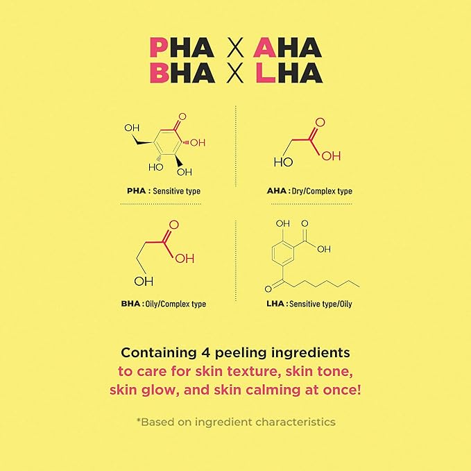 NEOGEN Lemon PHA Gauze Peeling Pads (30 pads) - Exfoliating Peeling Pad with AHA, BHA, PHA, LHA & Lemon & Glutathione & Niacinamide - Korean Skin Care-GlimoraGlow