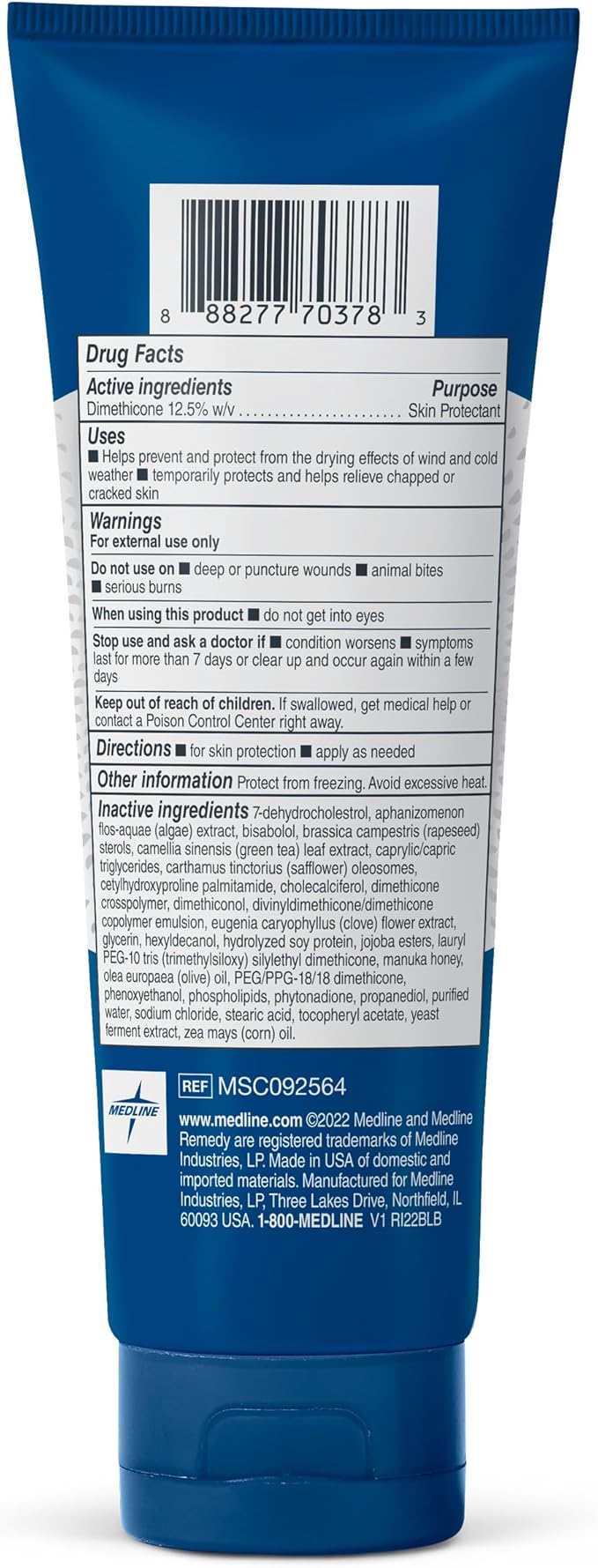 Medline Remedy Specialized Silicone Cream, Unscented (4 fl oz), Gentle Breathable Film for All Ages, Paraben-free and Hypoallergenic Skin Care, Barrier for Dry Cracked Skin-GlimoraGlow