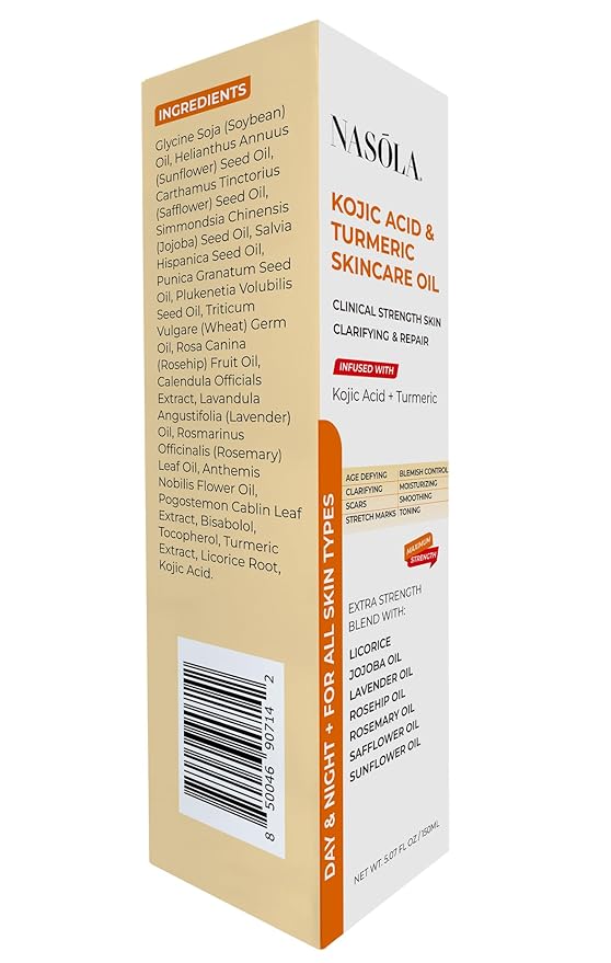 Kojic Acid Turmeric Skincare Bio Pure Oil-GlimoraGlow