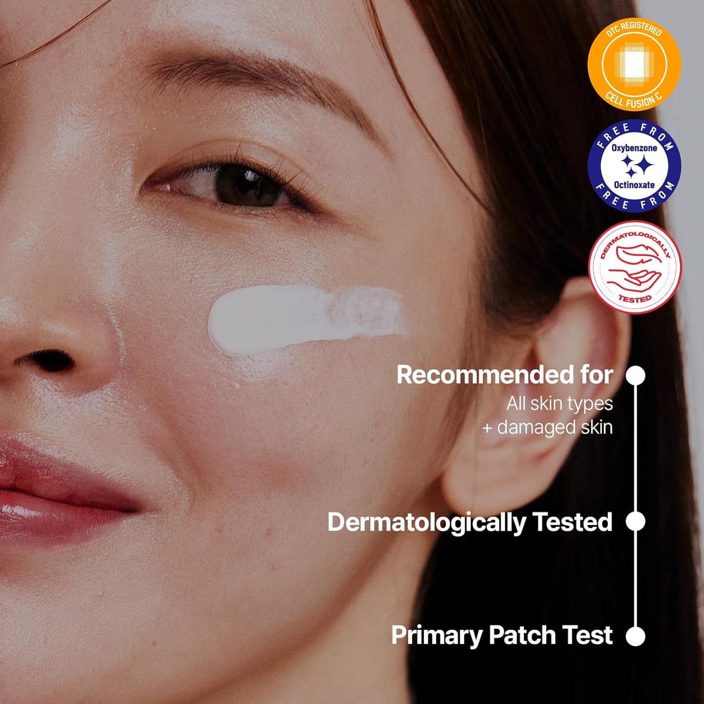 Cell Fusion C Aquatica UV Defense Face Sunscreen SPF 50, No White Cast, Hydrating SPF Moisturizer with PDRN, 50ml / 1.69 fl.oz-GlimoraGlow