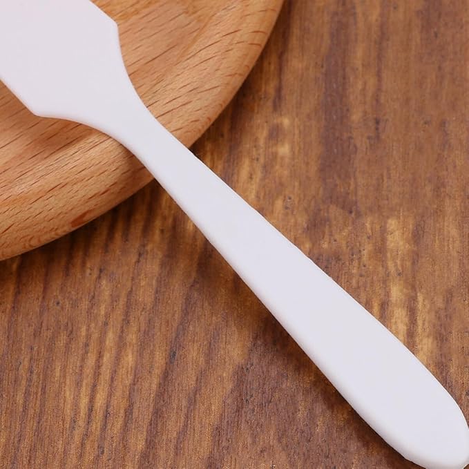 100pcs Face Cream Scoop Makeup Scoop Makeup Spoon Cosmetic Scoop Cosmetic Spatula Face Mask Scoop Face Cream Spatula-GlimoraGlow