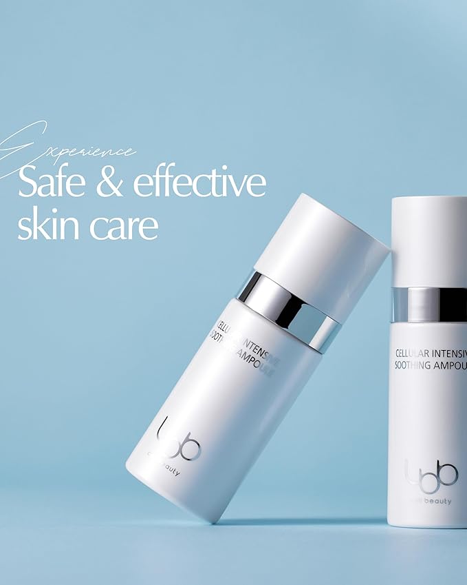 LBB Cellular Intensive Soothing Ampoule - Vegan Moisture Glow Calming Face Spray Serum - Skin Balancing, Radiance, Moisturizing - Tangerine Cellular Red Ginseng, Prebiotics 2.03 fl.oz.-GlimoraGlow