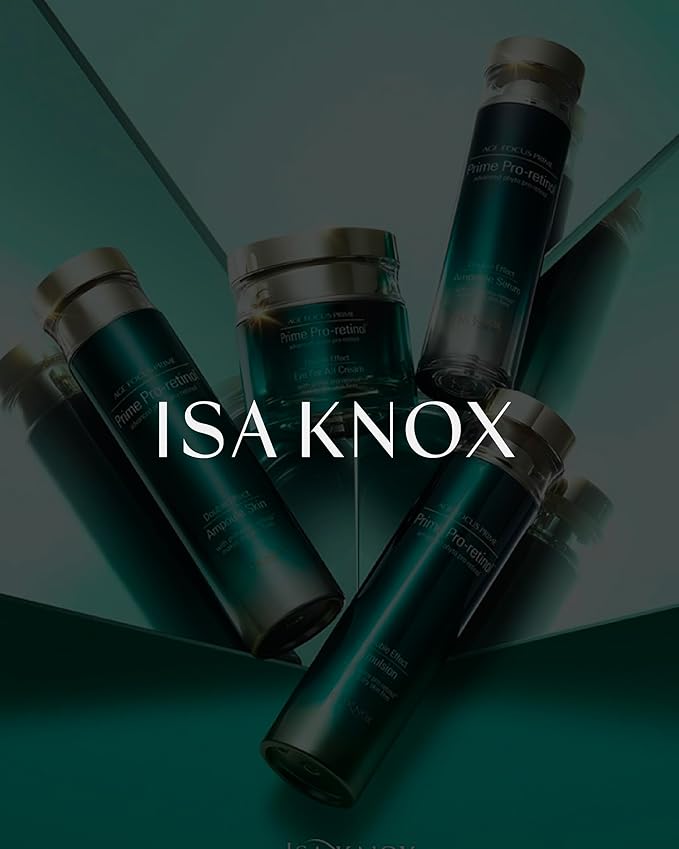 Isa Knox AGE FOCUS PRIME DOUBLE EFFECT SKINCARE - Korean Skincare, Lightweight but Nourishing Toner, Emulsion Lotion, Serum, Cream, Cleansing Foam (417ml / 14.10 Fl Oz)-GlimoraGlow