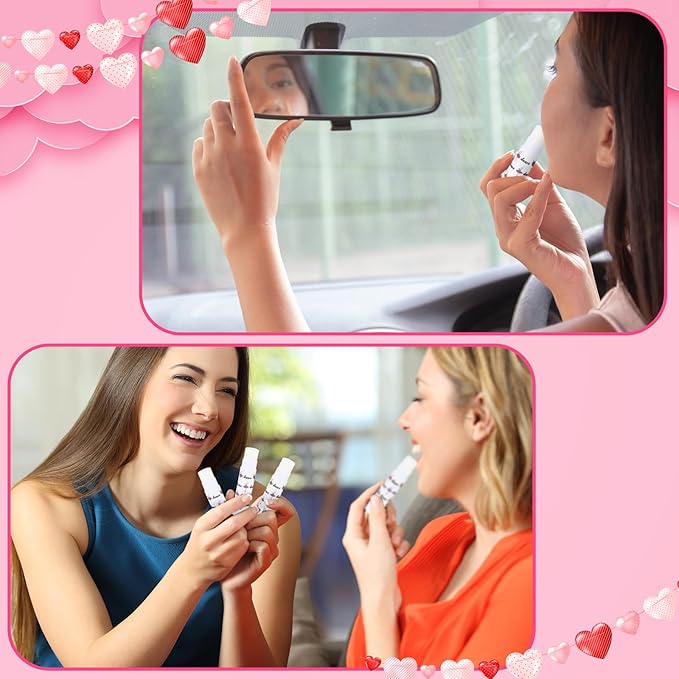 24 Pack Dance Theme Ballet Lip Balms Bulk Moisturizing Lip Balms Back To School Gift Ballet Gifts Lip Balm Christmas Thanksgiving Day Dance Party Thanks Gift for Dancer Girl Woman-GlimoraGlow