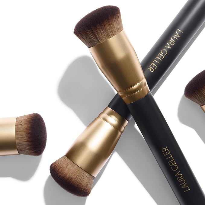 LAURA GELLER NEW YORK Full Coverage Foundation Blending Brush for All Face Makeup & Foundation-GlimoraGlow