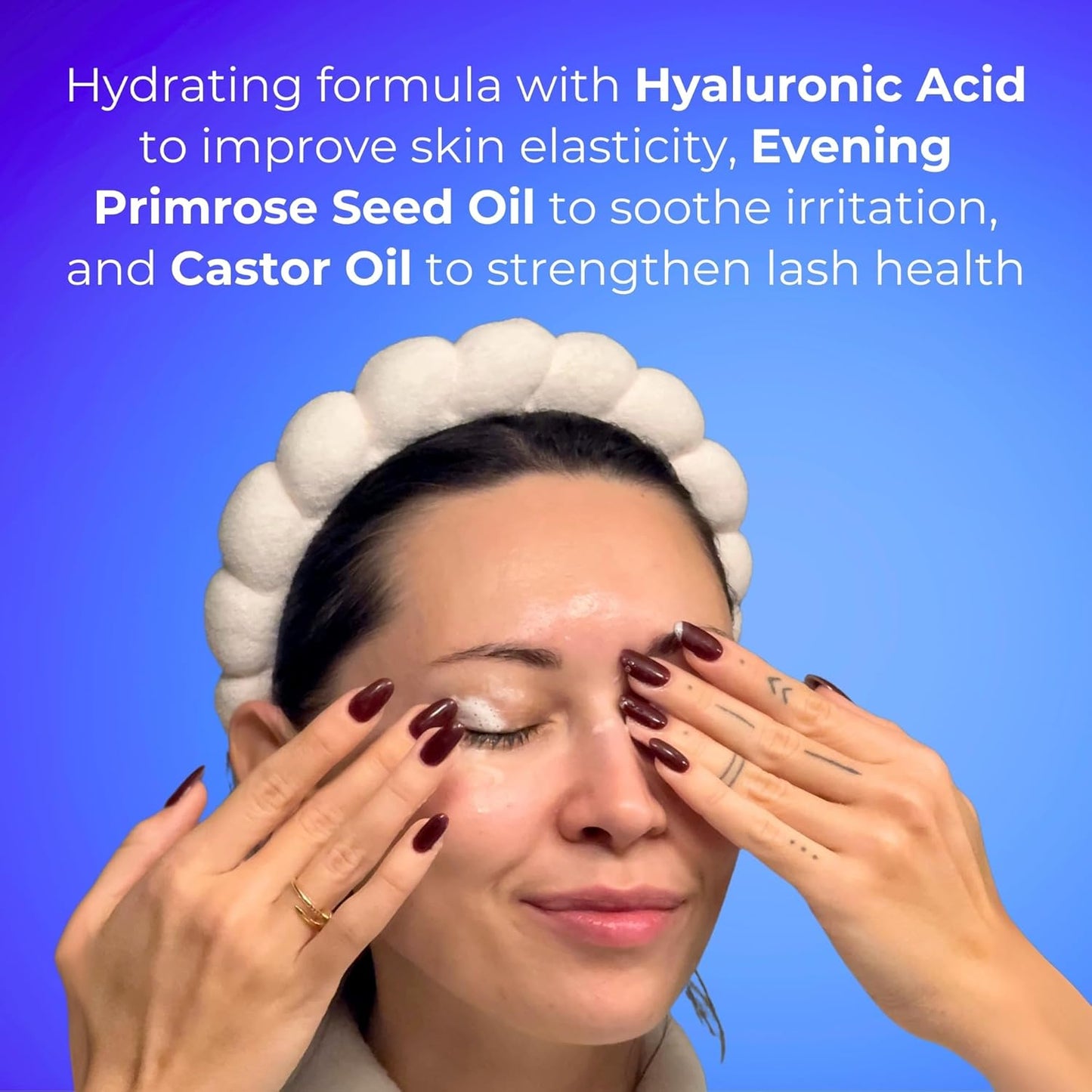 Lid & Lash Cleanser + Electric Eyelid Brush Bundle | Daily Eyelid and Lash Hygiene Kit for Dry Eyes, Demodex, Blepharitis, Makeup Removal-GlimoraGlow